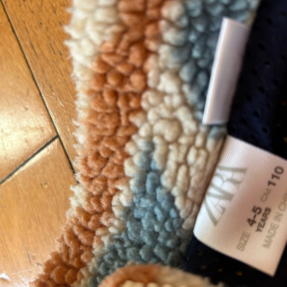 Kids Zara Multicolor Textured Jacket - Picture 4 of 4